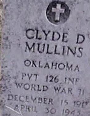 Pvt Clyde D. Mullins on Sysoon