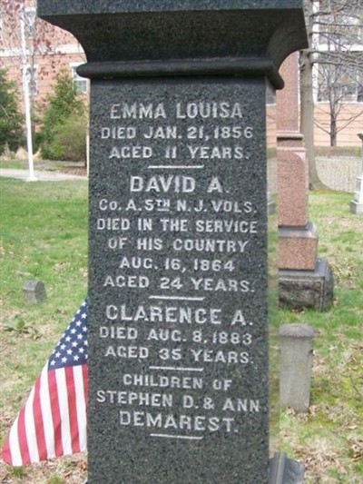 Pvt David A. Demarest on Sysoon