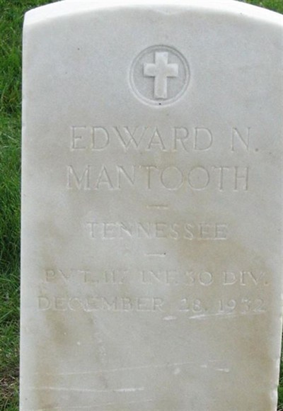 Pvt Edward N Mantooth on Sysoon