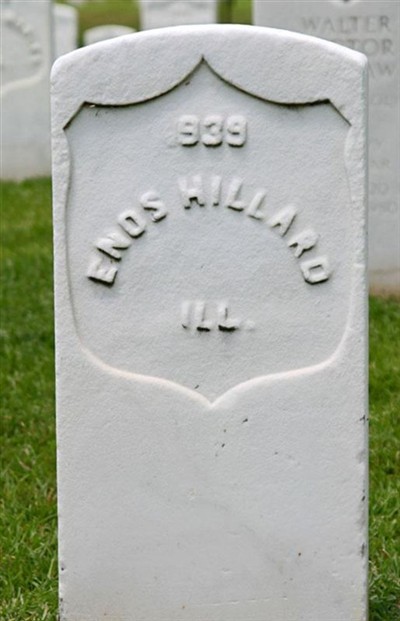 Pvt Enos Hillard on Sysoon
