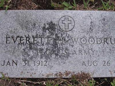 Pvt Everett H Woodruff on Sysoon