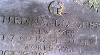 Pvt Ferdinando Guido on Sysoon