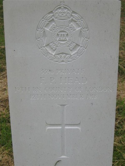 Pvt F. P. Head on Sysoon