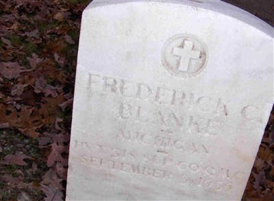 Pvt Frederick C Blanke on Sysoon