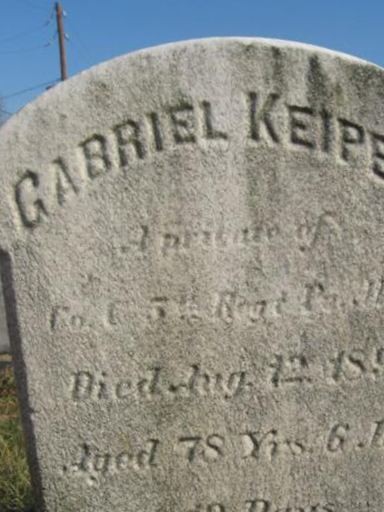 Pvt Gabriel Keiper on Sysoon
