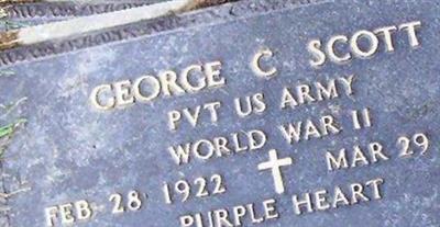 Pvt George C. Scott on Sysoon