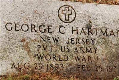 Pvt George Courtright Hartman on Sysoon