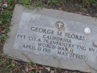 Pvt George M Flores on Sysoon