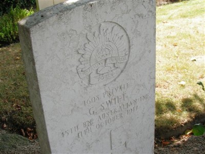 Pvt George Swift on Sysoon