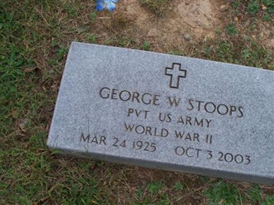 PVT George W Stoops on Sysoon