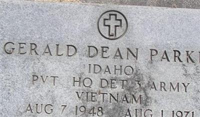 Pvt Gerald Dean Parker on Sysoon
