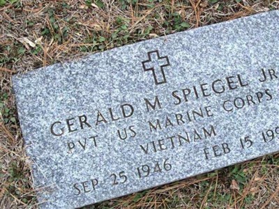 Pvt Gerald M. Spiegel, Jr on Sysoon
