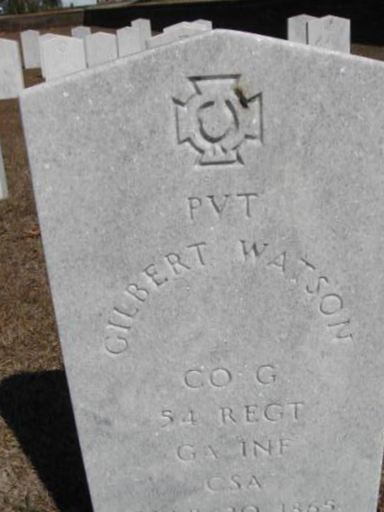 Pvt Gilbert Watson on Sysoon
