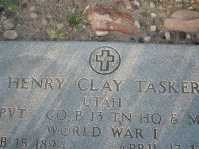 Pvt Henry Clay Tasker on Sysoon