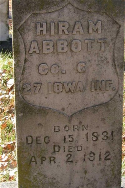 Pvt Hiram Abbot on Sysoon