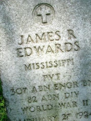 Pvt James R. Edwards on Sysoon