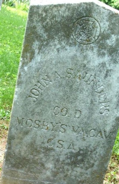 Pvt John A. Saunders on Sysoon