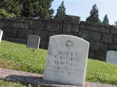 Pvt John F. Cassidy on Sysoon