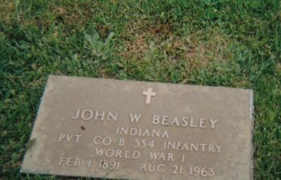 Pvt John W Beasley on Sysoon