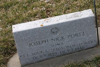 Pvt Joseph Nick Portz on Sysoon
