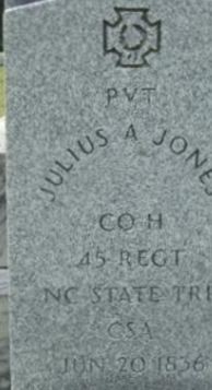 Pvt Julius Armstead Jones on Sysoon