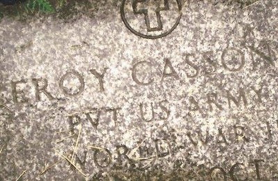 Pvt Leroy "Roy" Casson, Jr on Sysoon