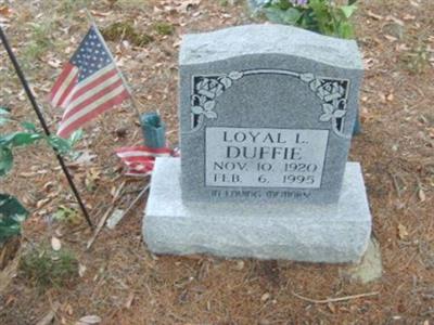 Pvt Loyal L. Duffie on Sysoon
