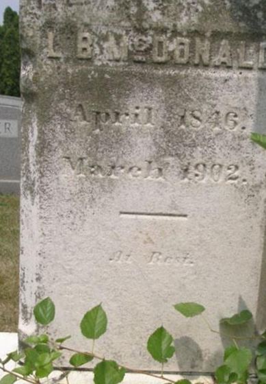 Pvt Lycurgus B. McDonald on Sysoon
