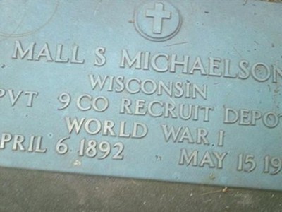 Pvt Mall Silvert Michaelson on Sysoon