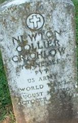 Pvt Newton Collier Crichlow on Sysoon