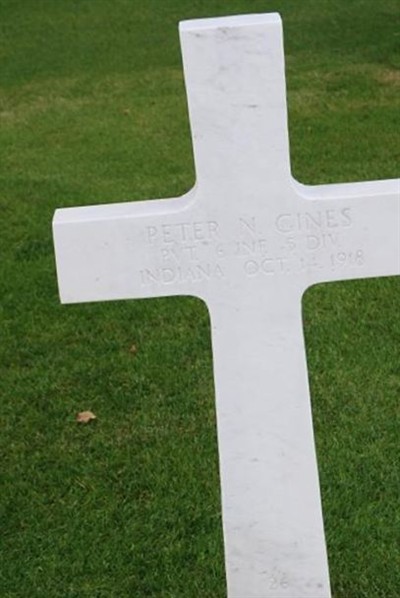 PVT Peter N. Gines on Sysoon