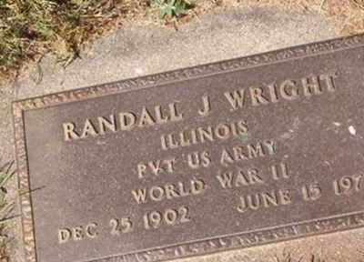 Pvt Randall J Wright on Sysoon
