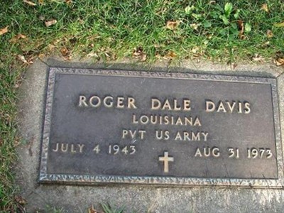 Pvt Roger Dale Davis on Sysoon