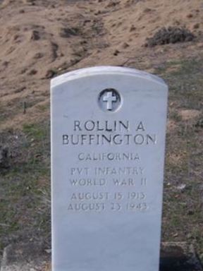 Pvt Rollin A Buffington on Sysoon