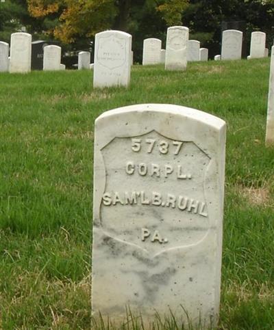 Pvt Samuel B. Ruhl on Sysoon