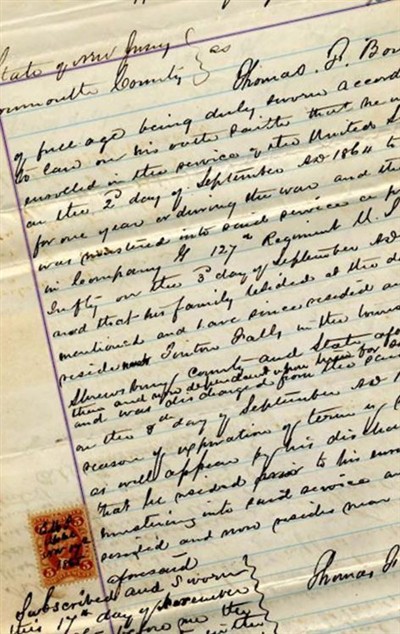Pvt Thomas F Bowles on Sysoon