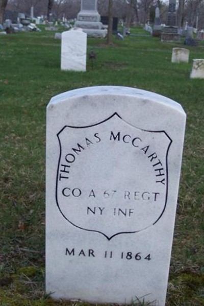 Pvt Thomas McCarthy on Sysoon