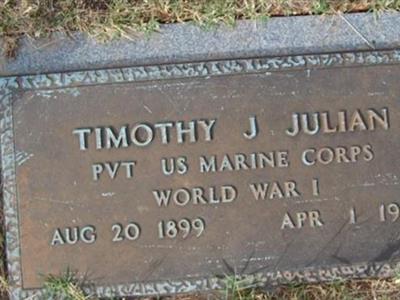 Pvt Timothy J. Julian on Sysoon