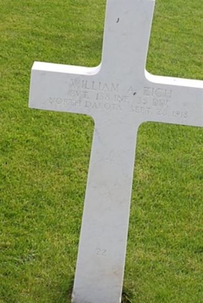 PVT William A. Zich on Sysoon