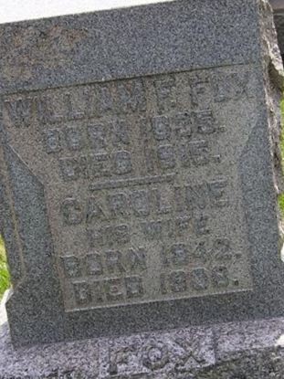 Pvt William F Fox on Sysoon