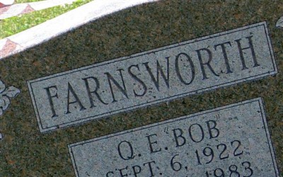 Q E 'Bob' Farnsworth on Sysoon