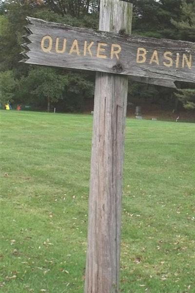 Quaker Basin Cemetery on Sysoon