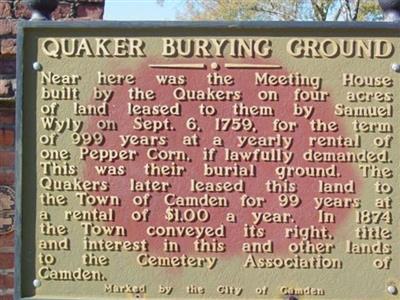 Quaker Cemetery on Sysoon