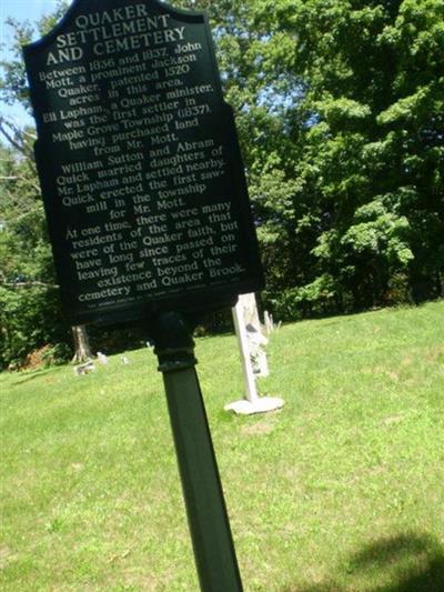 Quaker Cemetery on Sysoon