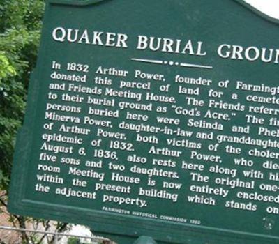 Quaker Cemetery on Sysoon