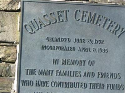 Quasset Cemetery on Sysoon