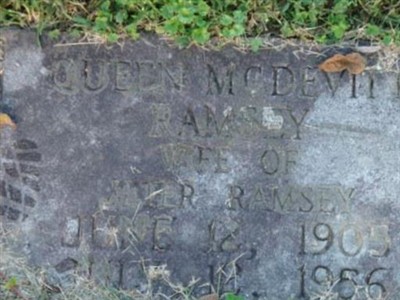 Queen McDevitt Ramsey on Sysoon