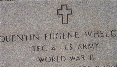 Quentin Eugene Whelchel on Sysoon