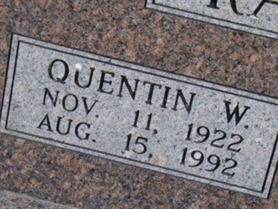 Quentin W. Raulsten on Sysoon