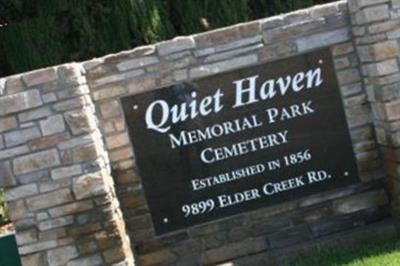 Quiet Haven Memorial Park on Sysoon